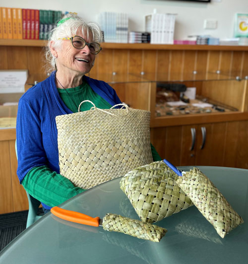 Annie Cochrane, weaver