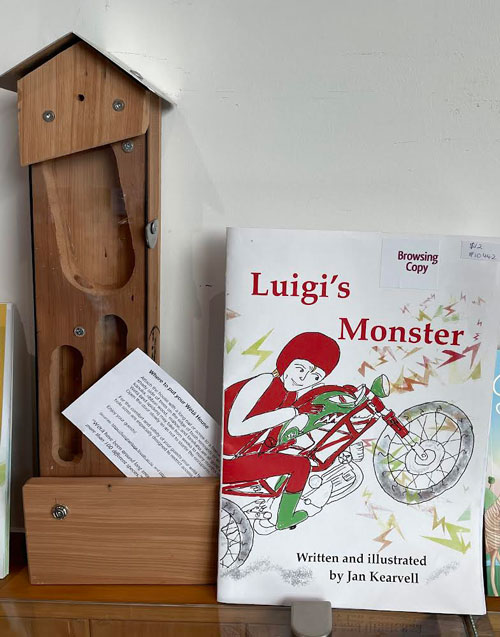 Luigi's Monster book by Jan Kearvell