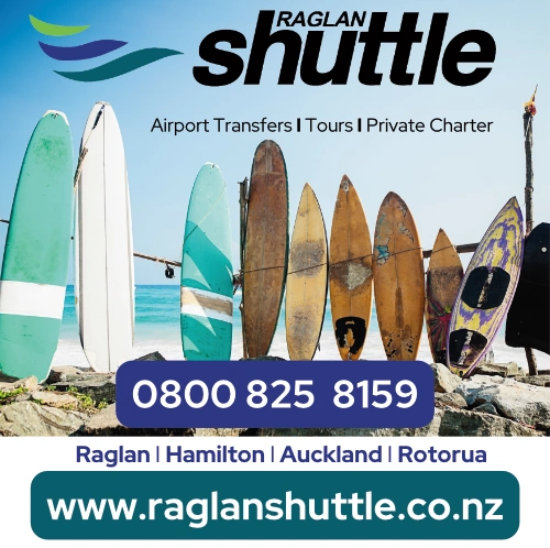 Raglan Shuttle Service 2024
