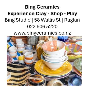 Bing Ceramics Ad V1 Raglan Art collective, group exhibition, December 2024